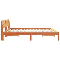 Bedframe Wasbruin 180 x 200 cm Massief grenenhout - thumbnail