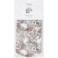 Vivi Gade Cadeaudoosje, bloemen, afm 18x15x6 cm, 300 gr, bruin, 3 stuk/ 1 doos - thumbnail