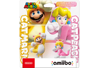 Amiibo Super Mario Collection 2-Pack - Cat Mario & Cat Peach Amiibo Super Mario Collection 2-Pack - Cat Mario & Cat Peach