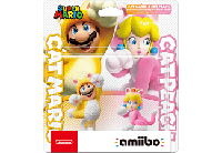 Amiibo Super Mario Collection 2-Pack - Cat Mario & Cat Peach - thumbnail