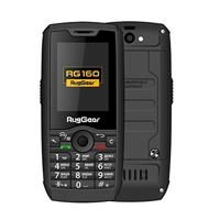 RugGear RG160 Outdoor mobiele telefoon zonder contract - waterdicht, schokbestendig, robuust, dual-SIM, 3G, Bluetooth, push-to-talk - thumbnail