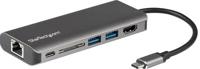 StarTech.com USB-C multiport adapter SD kaartlezer Power Delivery 4K HDMI GbE 2x USB 3.0 - thumbnail