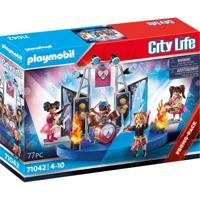 PLAYMOBIL city life - band constructiespeelgoed (71042) - thumbnail