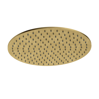 Hoofddouche Hotbath Archie 30 CM Geborsteld Messing PVD Hoofddouche Hotbath Archie 30 CM Geborsteld Messing PVD