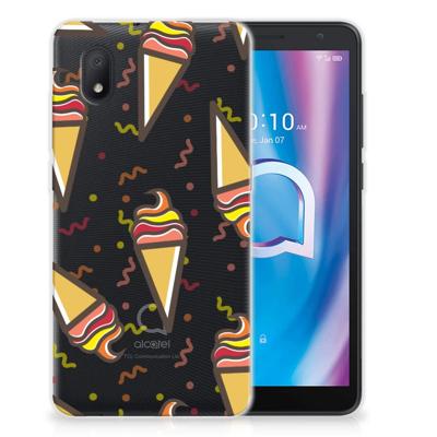 Alcatel 1B (2020) | Siliconen Case | Icecream Alcatel 1B (2020) | Siliconen Case | Icecream