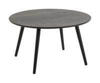 Bendt Bijzettafel 'Ali' Essenfineer, 80cm, kleur Zwart - thumbnail