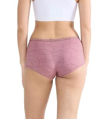 Sloggi 3-pack Crush Go dames boxershorts - Biologisch Katoenen dames onderbroeken - Multipack vrouwen ondergoed