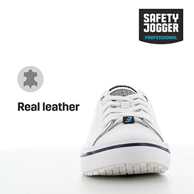 Oxypas Sneaker Leer Paola | Wit | Maat 42 - 00,154,156,42