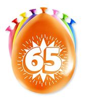 Paperdreams cijferballonnen - 65 jaar - thumbnail