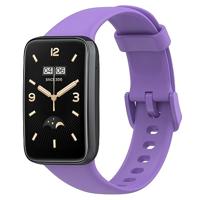 By Qubix - Siliconen sportbandje - Paars - Compatible met Xiaomi Smart band 7 Pro - Compatible Xiaomi bandje - thumbnail