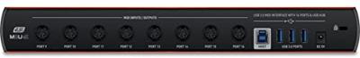 ESI M8U eX USB 3.0 MIDI interface met USB hub