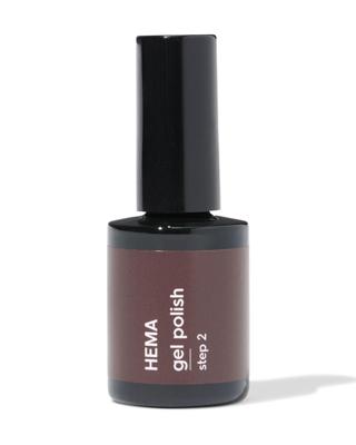 HEMA Gel nagellak 55 black cherry (donkerrood)