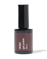 HEMA Gel nagellak 55 black cherry (donkerrood) - thumbnail
