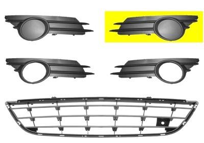 BUMPERGRILL ONDER LINKS zonder MISTLICHTGAT 3750591