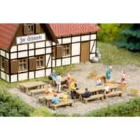 Auhagen 44650 N Au banken, tafels - thumbnail