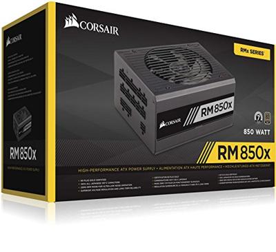Corsair RM850x power supply unit 850 W 20+4 pin ATX ATX Zwart