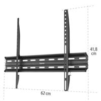 Hama tv-muurbeugel vast 191 cm (75) tot 40 kg wandafstand 2,3 cm - thumbnail