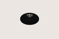 Artdelight Inbouwspot Rex rond Ø 9,2 cm zwart - thumbnail