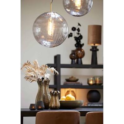 Light & Living Hanglamp 'Magdala' Ø48cm, kleur Lichtgrijs Light & Living Hanglamp 'Magdala' Ø48cm, kleur Lichtgrijs