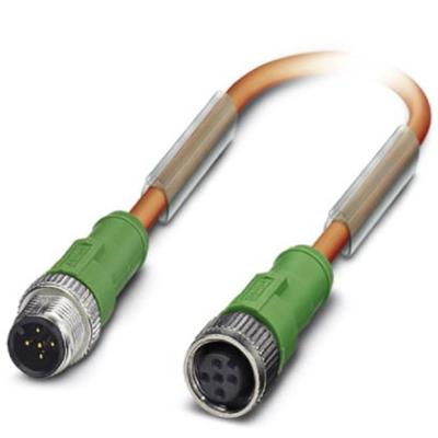 Phoenix Contact 1694059 Sensor/actuator connector, geassembleerd M12 Aantal polen (sensoren): 5 Stekker, recht, Bus, recht 1.50 m 1 stuk(s)