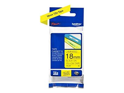Brother TZE-641 labelprinter-tape Zwart op geel Brother TZE-641 labelprinter-tape Zwart op geel