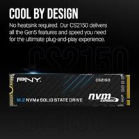 PNY - CS2150 2TB - Interne SSD harde schijf - 2 TB - M.2 - thumbnail