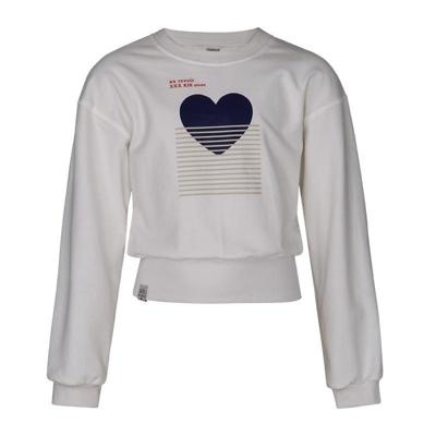 KIEstone winter sweater meisjes - wit - Marieke