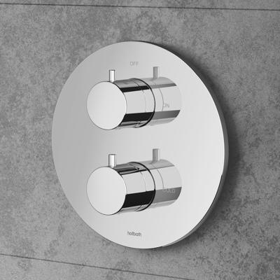 Hotbath Douchethermostaat Buddy Inbouw 2-weg Chroom of Geborsteld Nikkel