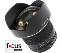 Samyang 14/2,8 objectief DSLR Nikon F AE handmatige focus automatische diafragma fotolens, groothoeklens zwart - thumbnail