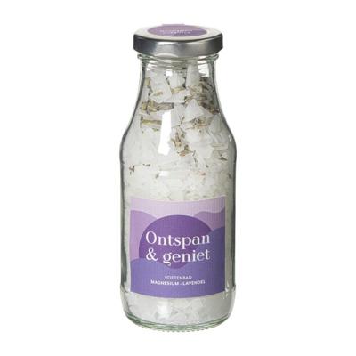 Kruidenmix voor voetenbad magnesium & lavendel - 165 gram