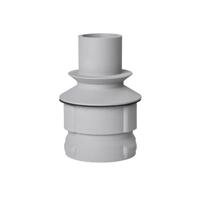 Louis Poulsen Kipp Post Mast Verloopstuk 115/60 - Aluminium - thumbnail