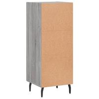 Dressoir 34,5x34x90 cm bewerkt hout grijs sonoma eikenkleurig - thumbnail