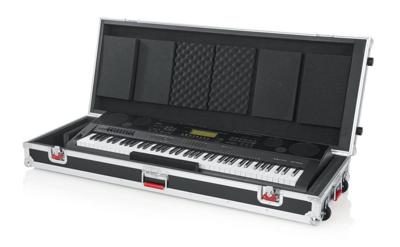 Gator Cases G-TOUR-76V2 houten flightcase voor 76 toetsen keyboard 130x46x15 cm