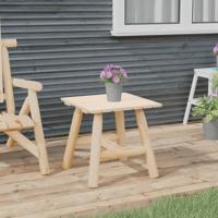 Bijzettafel 49x49x50 cm massief vurenhout - thumbnail