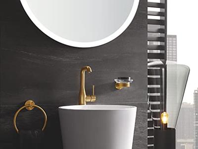 Handdoekring Grohe Essentials Cool Sunrise Geborsteld