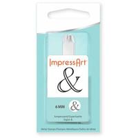 ImpressArt Embossing stempel, &, l: 65 mm, afm 6 mm, 1 stuk - thumbnail