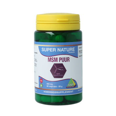 SNP MSM puur 60 Vegetarische capsules
