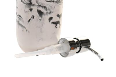 Zeepdispenser DKD Home Decor Zwart Cement Wit