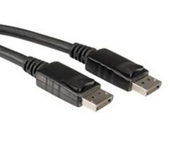 ROLINE DisplayPort kabel, DP M/M, zwart, 5 m ROLINE DisplayPort kabel, DP M/M, zwart, 5 m