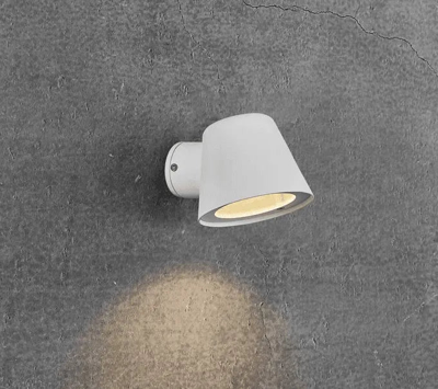 Op = op Downlighter wit &apos;Aleria&apos; Nordlux gu10 wit boven spiegel