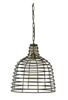 Jazz hanglamp antiek brons - thumbnail