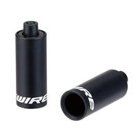 JAGWIRE End caps hooded - 4,5mm shift (braided) - alloy (30pcs) - black - thumbnail