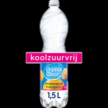 Crystal Clear Koolzuurvrij Sinaasappel Mandarijn 1,5L bij Jumbo