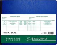 Register Piqure aandeelhouder BVBA/ SPRL 320x240mm 80vel groen | 5 stuks - thumbnail