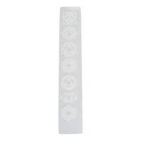 Edelsteen Seleniet Oplaad Staaf 7 Chakras 20 cm - thumbnail