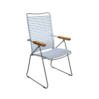 Houe Click Position tuinstoel Dusty Light Blue - thumbnail