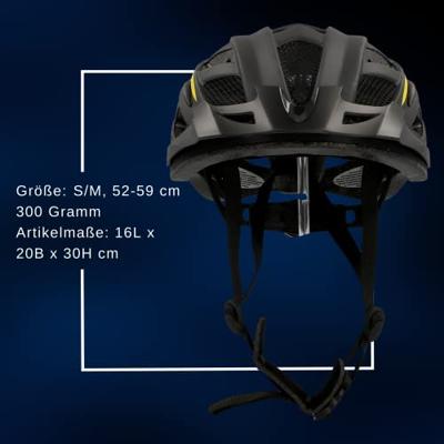 FISCHER FAHRRAD Urban Montis Fietshelm Zwart Confectiemaat: S/M Hoofdomvang: 52-59 cm FISCHER FAHRRAD Urban Montis Fietshelm Zwart Confectiemaat: S/M Hoofdomvang: 52-59 cm