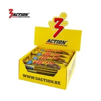 3ACTION Proteine bar double chocolate 40 gram - displaydoos 20 stuks - 1202030021 - thumbnail