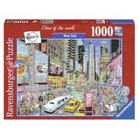 Ravensburger Cities of the World puzzel New York - 1000 stukjes - thumbnail