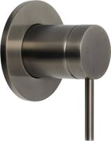 Ben Navan 2-gats inbouwmengkraan geborsteld zwart - thumbnail